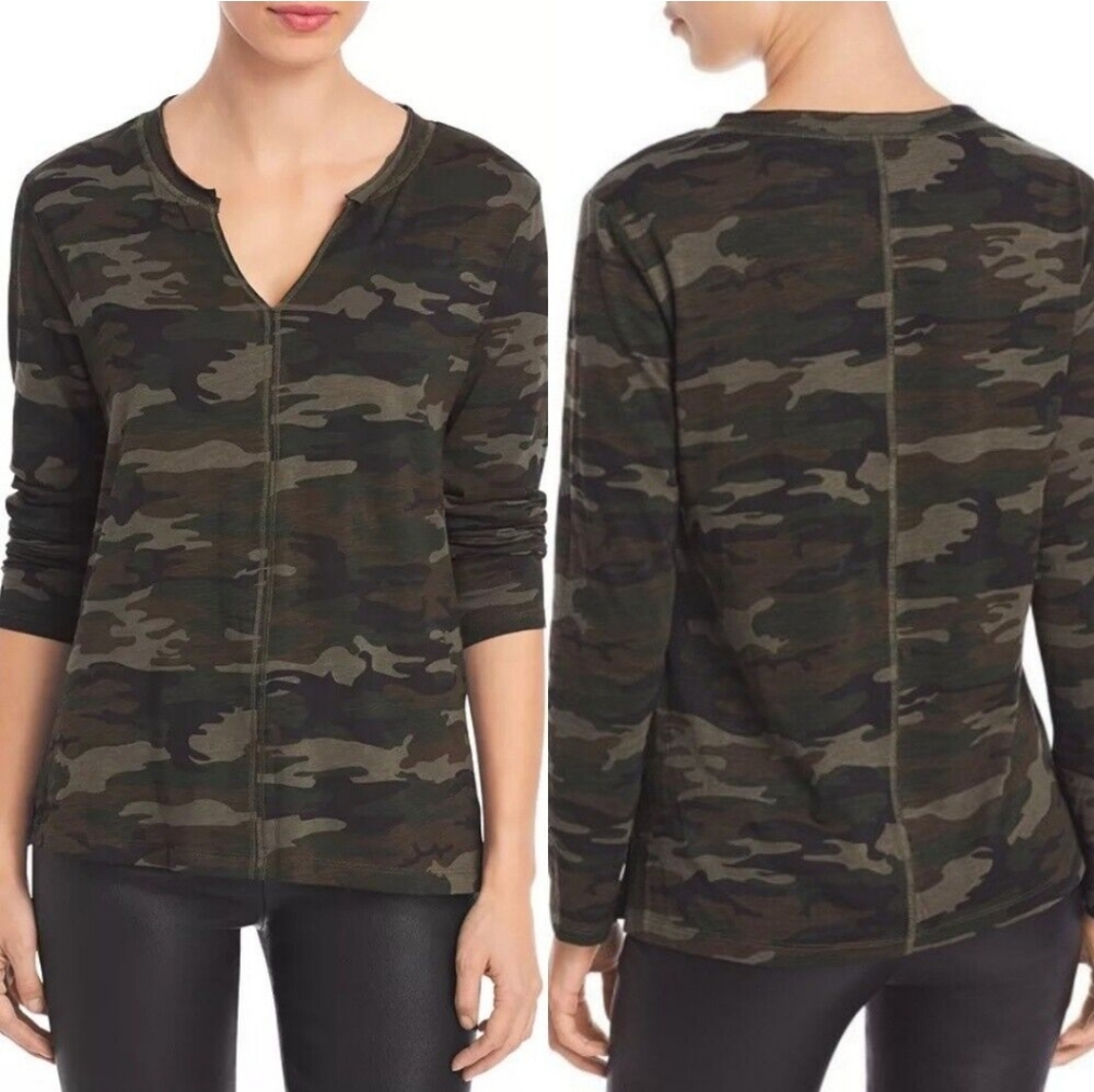 NWT Sanctuary Camo Print Long Sleeve Top, size 3X